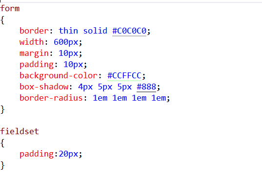 Css Code Example